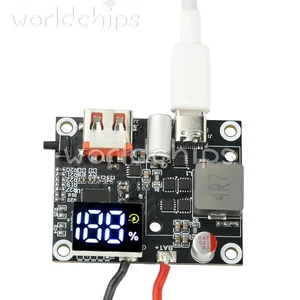 3/4/5/6S 65W Bidirectional Fast Charging Module Mobile Power Bank Circuit Board