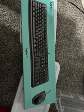 Logitech MK120 USB Plug and Play Combo Wired USB Keyboard And mouse New In Box
