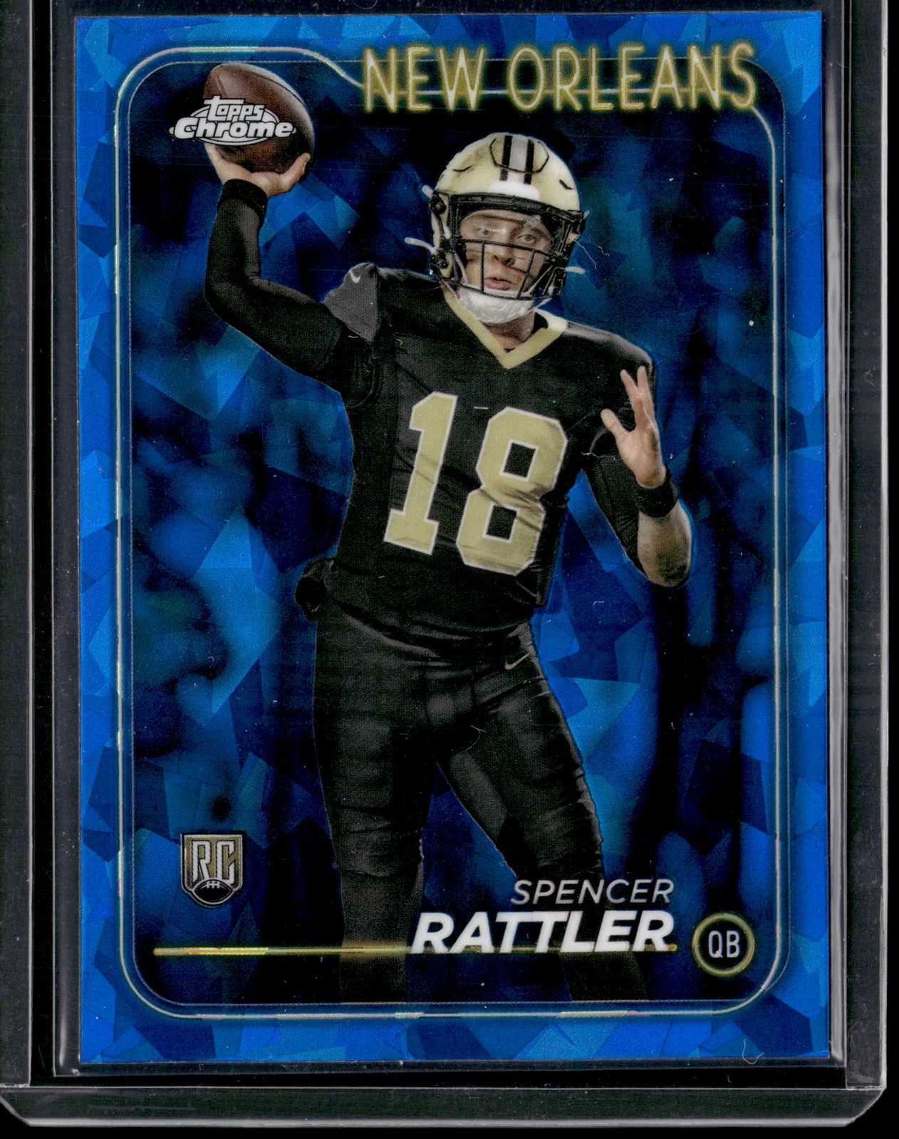 2024 Topps Chrome Sapphire Edition #213 Spencer Rattler