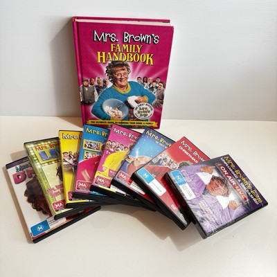 Mrs Browns Boys Handbook + 8 DVDs Series 1-3 2x Christmas 2x Live D'Movie Bundle