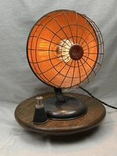 Electric Copper Radiant Vintage Space Heater By Normar Products, Inc.
