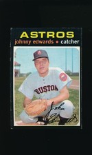 1971 Topps #44 Johnny Edwards * Catcher * Houston Astros * EX *