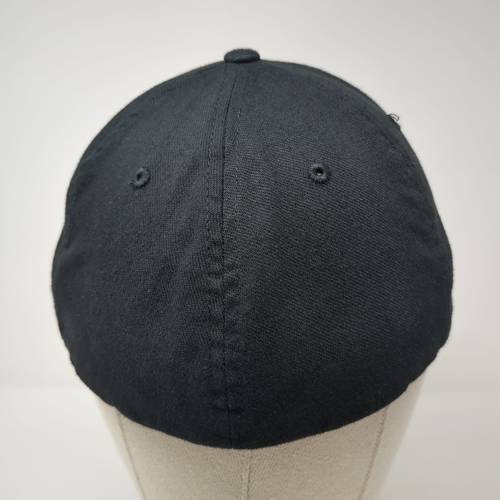Stukent Fitted Baseball Cap Solid Black Medium Ve… - image 6