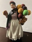 ROYAL DOULTON Biddy Pennyfarthing 8.5” Porcelain Figurine HN1843 Vintage England