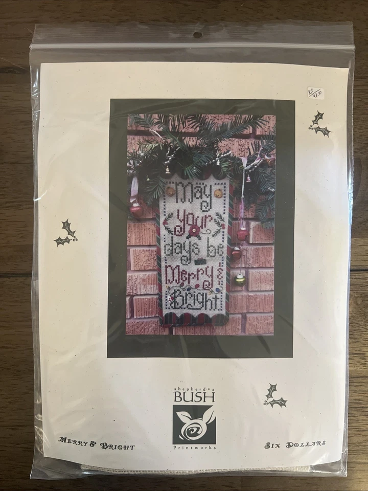 十字绣工具包 2 件装全新! Shepards Bush Homespun Elegance — 第 2/4 张图片