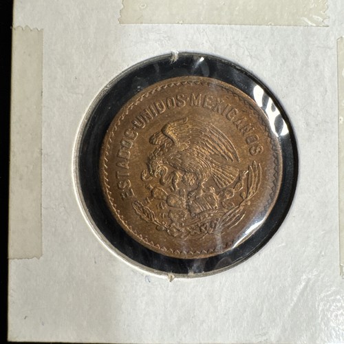 Coin Mexico 5 Centavos 1955 KM424. Non Magnetic. Original Mexican Coin. Rare. AU - Picture 14 of 14