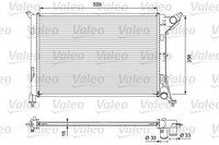 Valeo KüHler, MotorküHlung 701730 FüR Mini