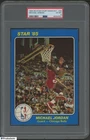 1984-85 Star Basketball Court Kings 5x7 #26 Michael Jordan RC Rookie HOF PSA 6