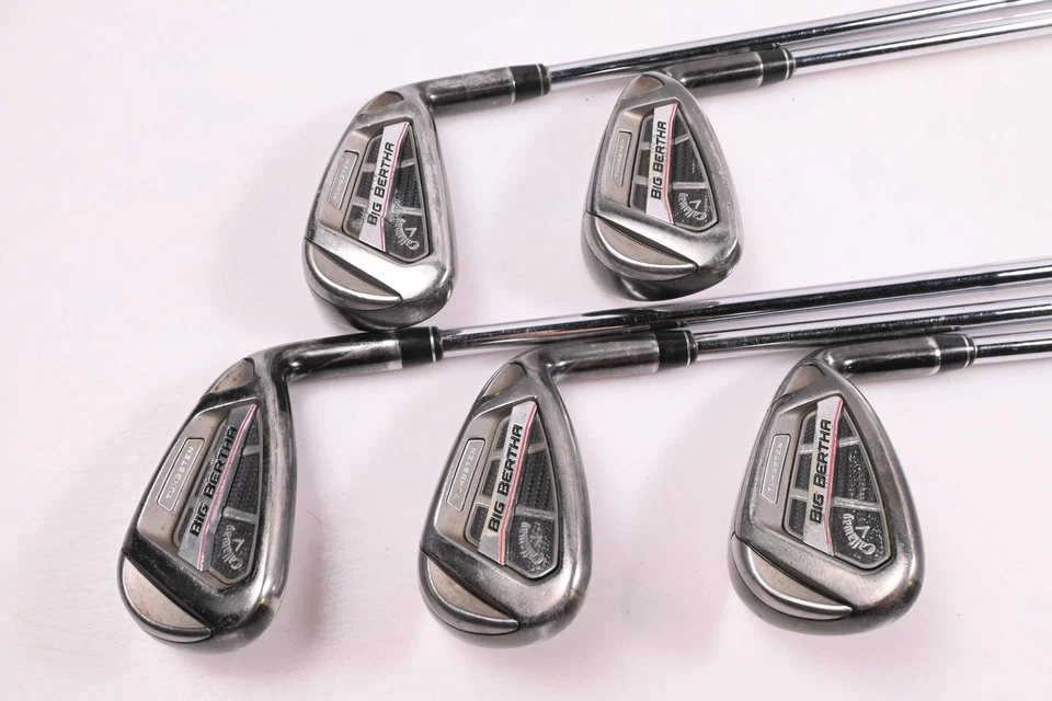 Callaway Big Bertha OS 2017 Irons / 7-PW+GW / Regular Flex SpeedStep 80 Shafts - Image 2 of 4