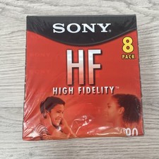 Sony HF High Fidelity 90 Minute Cassette Tapes Brand New Lot of 7 C-90HFL - NEW