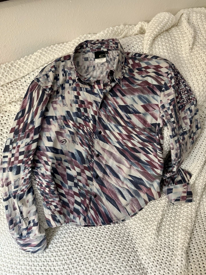 Camisa Just Cavalli para hombre con puños abotonados talla XXL Foto 3 de 4