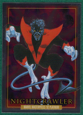イマンヴェラーニ サイン オート upper deck marvelカマラカーン Nightcrawler - 2024 Upper Deck Marvel Masterpieces '92 Platinum