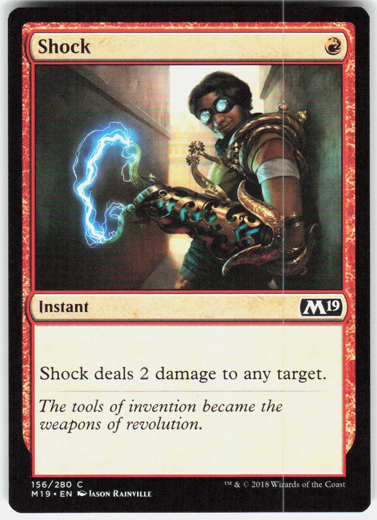 Shock C Core Set 2019 156 NM Jason Rainville