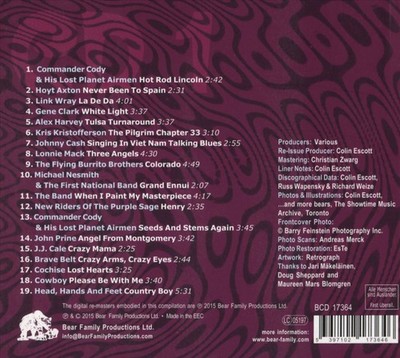 VARIOUS ARTISTS - TRUCKERS, KICKERS, COWBOY ANGELS: THE BLISSED-OUT BIRTH OF COU