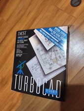 1992 TURBOCAD For Windows, 3.5" Discs Design Drafting Art Software IMSI