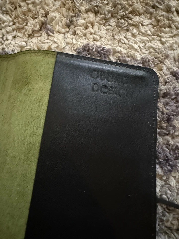 Oberon Design Leather Journal Notebook Large 6x9 Refillable - Image 4 of 4