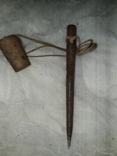 antique marlin spike nautical rope sail repair see pix