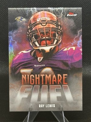 2025 Topps Finest - Ray Lewis Nightmare Fuel Case Hit SSP Ravens  Rare