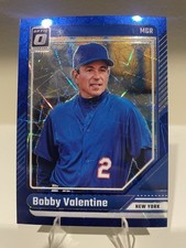 2024 Panini Donruss - Optic Bobby Valentine #100 Blue Velocity Prizm