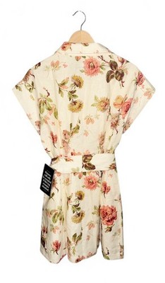 NWT Tuckernuck Womens Linen Blend Mini Callie Dress Romantic Floral Size  Medium | eBay