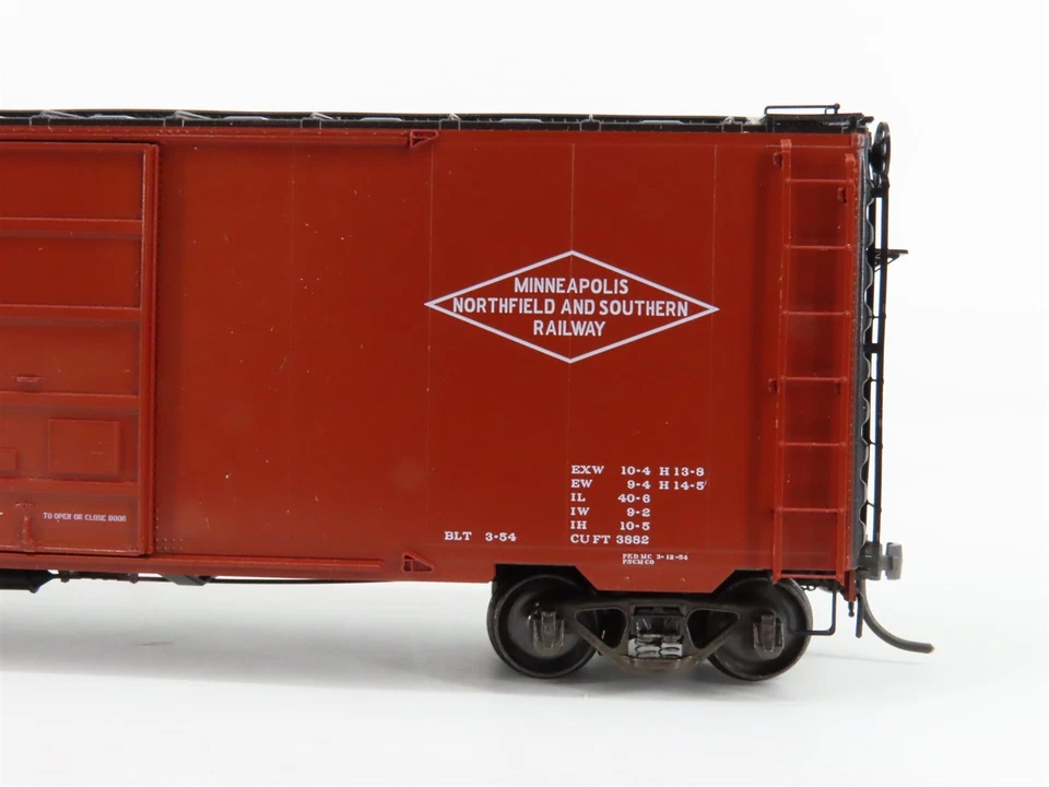 Coche de carga escala HO Kadee 4506 MNS Minneapolis Northfield y Southern 40' #1103 Foto 3 de 4
