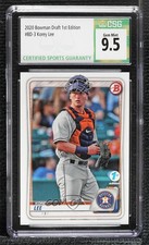 2020 Bowman Draft 1st Edition Korey Lee #BD-3 CSG 9.5 Gem Mint 0h2x