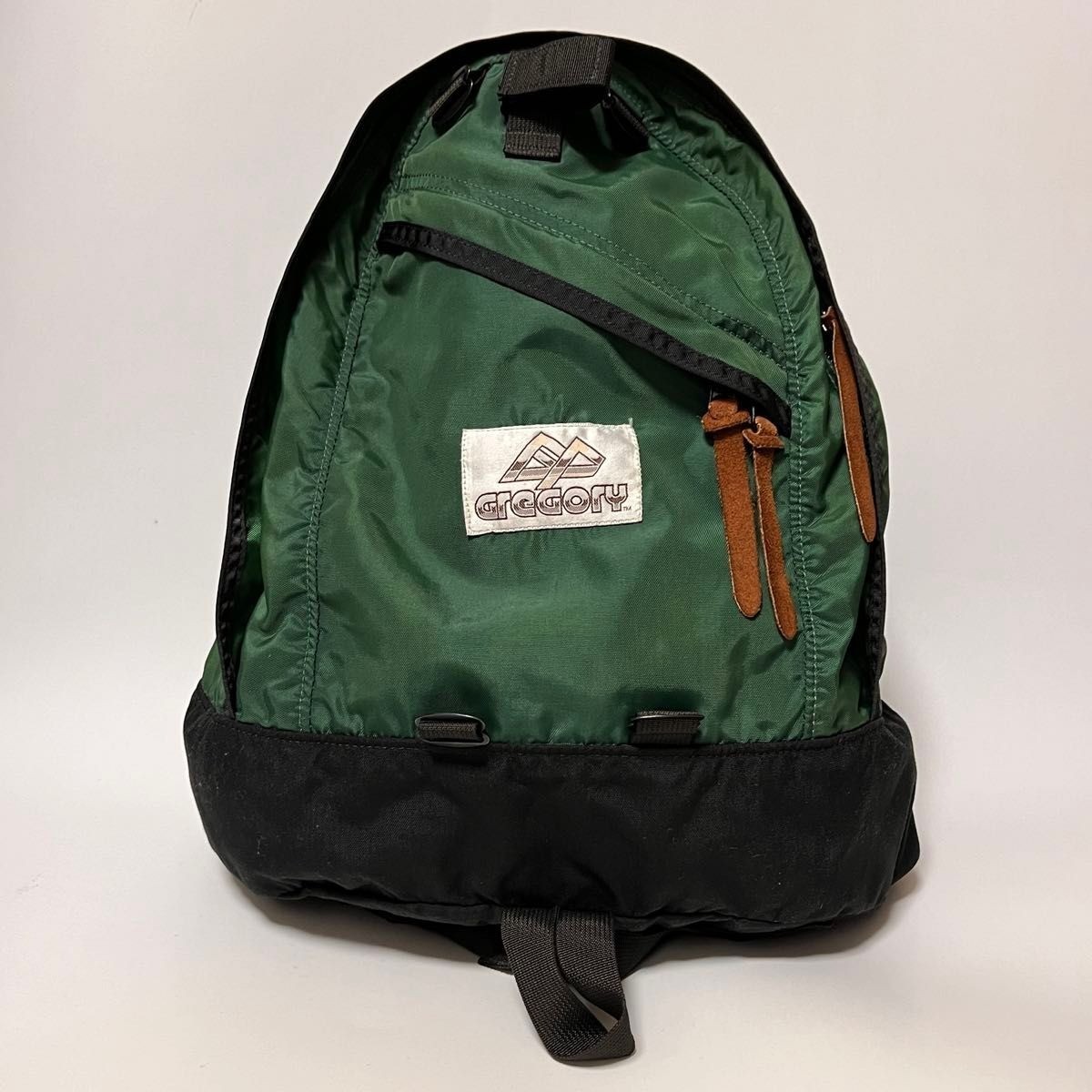GREGORY Daypack Green Brown Tag Rare Used USA Japan Shipped | eBay