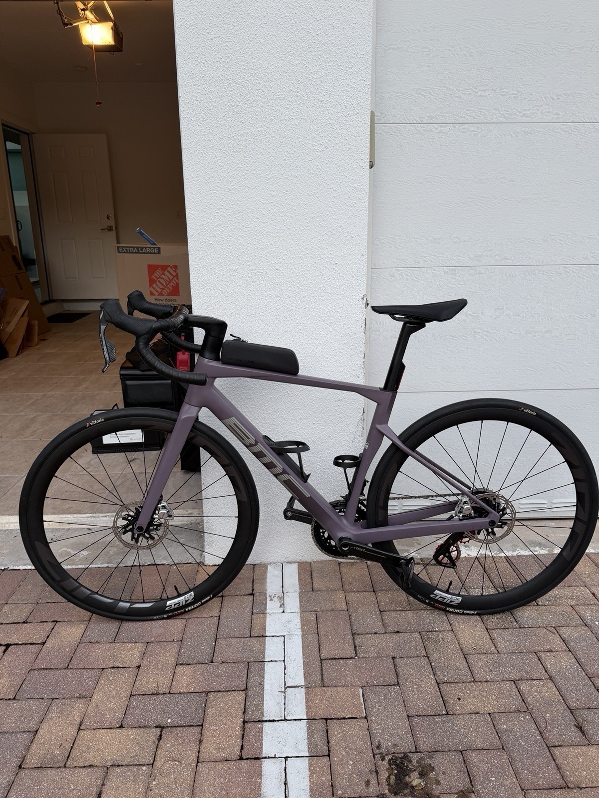 BMC Roadmachine 01 One Smokey Purple 2024 Size 51 $14k Custom OSPW Wheels Pedals