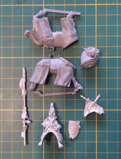 Warhammer Old world  : seigneur / lord with lance  Bretonnia / Bretonnien