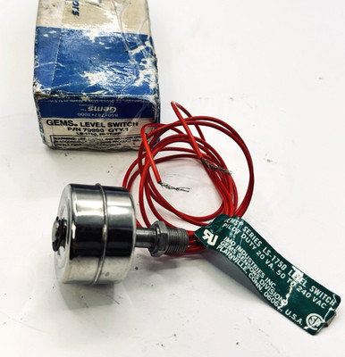 GEMS LS-1750 S.S. Vertical Level Switch 79990 Hi Temp
