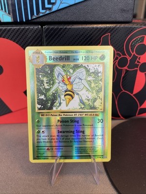 Pokemon TCG Beedrill 7/108 Reverse Holo XY Evolutions Pokemon Trading Card