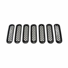 2007-2018 Jeep Wranglerjk Gloss Black Grille Overlay Gi-414blk