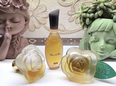 Parfums International Fleur De Boa 2x8ml Blüte + 7ml EDT Vintage  