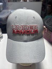 Under Armour Golf ISO-Chill Baseball Cap Gray Youth Size S/M Classic Fit Stretch