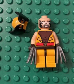 Lego Wolverine Minifigure - 76022 Marvel Super Heroes X-Men sh118