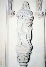 28 CHATEAUDUN STATUE DE LA CHAPELLE SAINTE MADELEINE