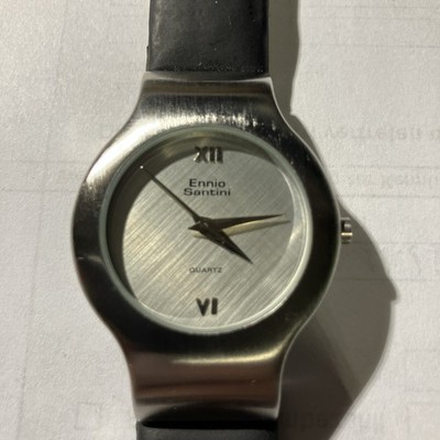 Ennio Santini Quartz Herren Armbanduhr Design Serie 11-2003 07 1378 Voll FF