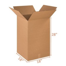 18x18x28 Double Wall Shipping and Packing Box 1 Pack 