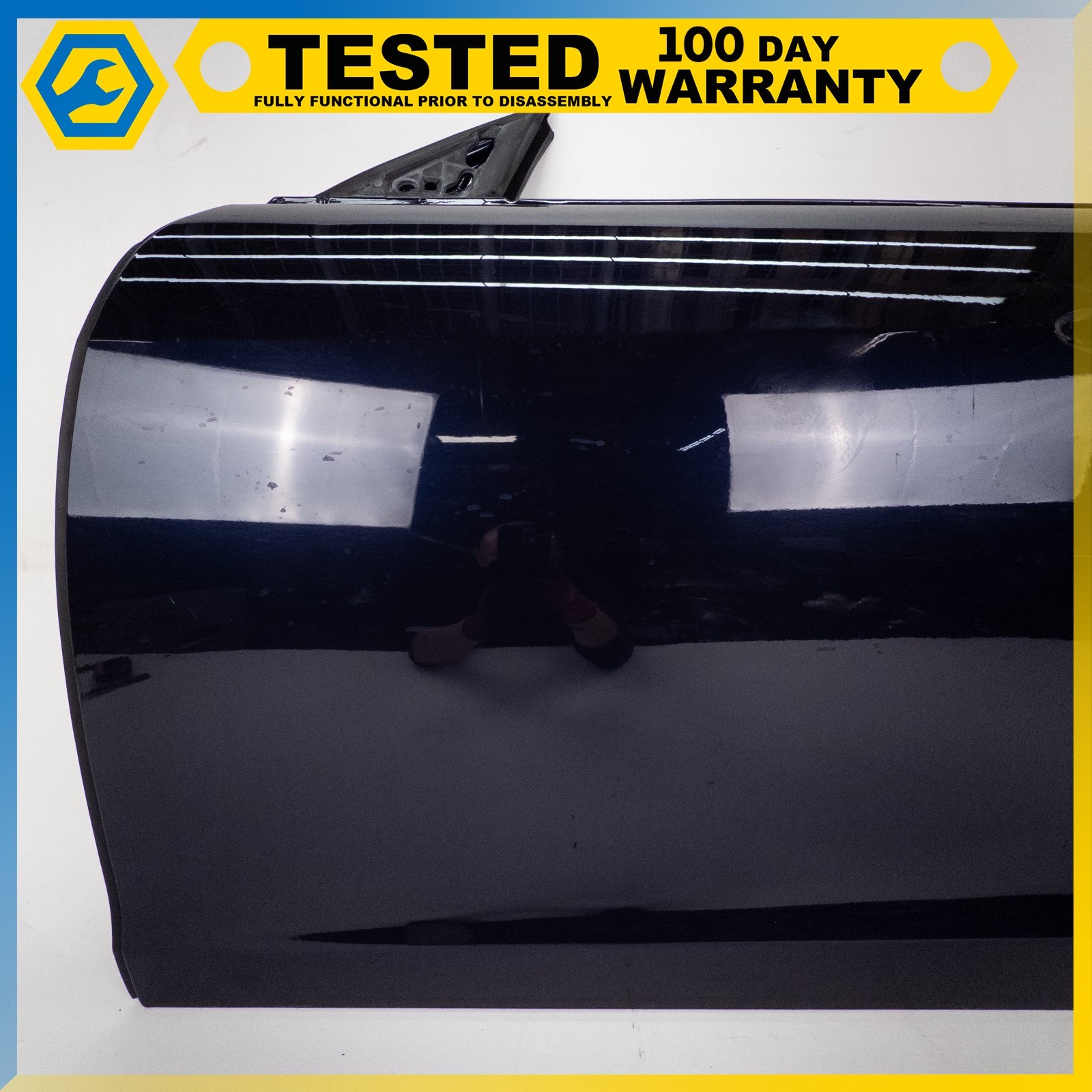14-19 MASERATI QUATTROPORTE FRONT LEFT DRIVER SIDE DOOR SHELL BLUE OEM