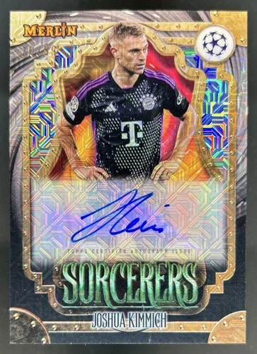 2023-24 Topps Chrome Merlin Joshua Kimmich Sorcerers Mojo Refractor Auto #/99