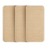 Kratzmatte Katze Sisal Kratzbrett MöBel Schutz 3 StüCk 50X25Cm Rutschfest Stabil