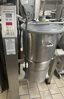 Robot Coupe Blixer R60 Vertical Cutter Mixer on retractable wheels 