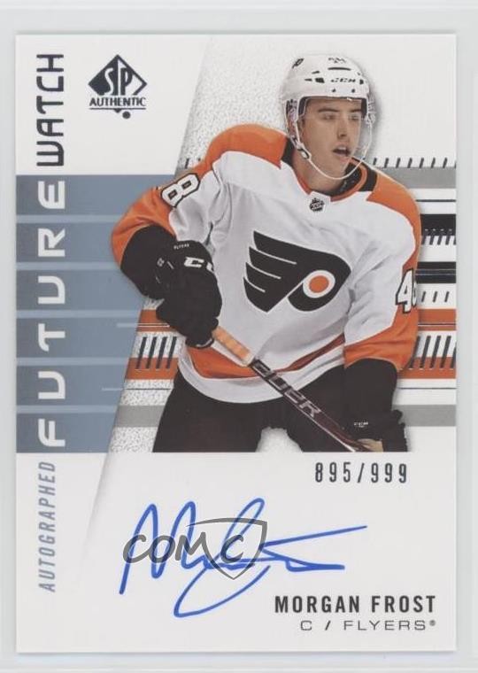 2019 SP Authentic Future Watch Rookies 895/999 Morgan Frost Rookie Auto RC 0t8w