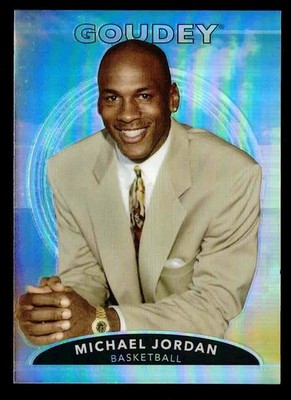 2022 UD Goodwin Champions Goudey Platinum Sky #GP1 Michael Jordan 01/99 1st Made