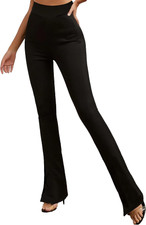 Pantaloni Da Yoga Svasati Donna - Vita Alta, Tessuto Elasticizzato, Perfetti Per Danza E Casual - Foto 13