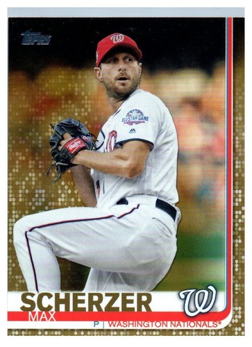 Max Scherzer [Gold] #344 card