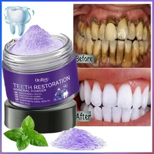 Teeth Restoration Mineral Powder, Effective in Strengthening Teeth and Gums 50g