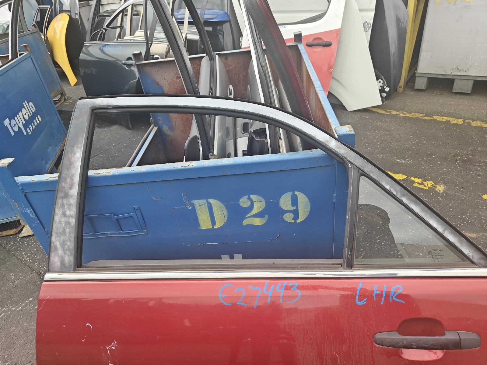 Toyota Camry Left Rear Door Glass ACV36 08/2002-05/2006