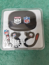 NFL True Wireless Earbuds Bluetooth Limited Edition Muscle Milk Promo New Sealed