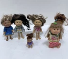 Cabbage Patch Kids Lil Sprouts Doll Figures 6x Vintage 2006 Play Along
